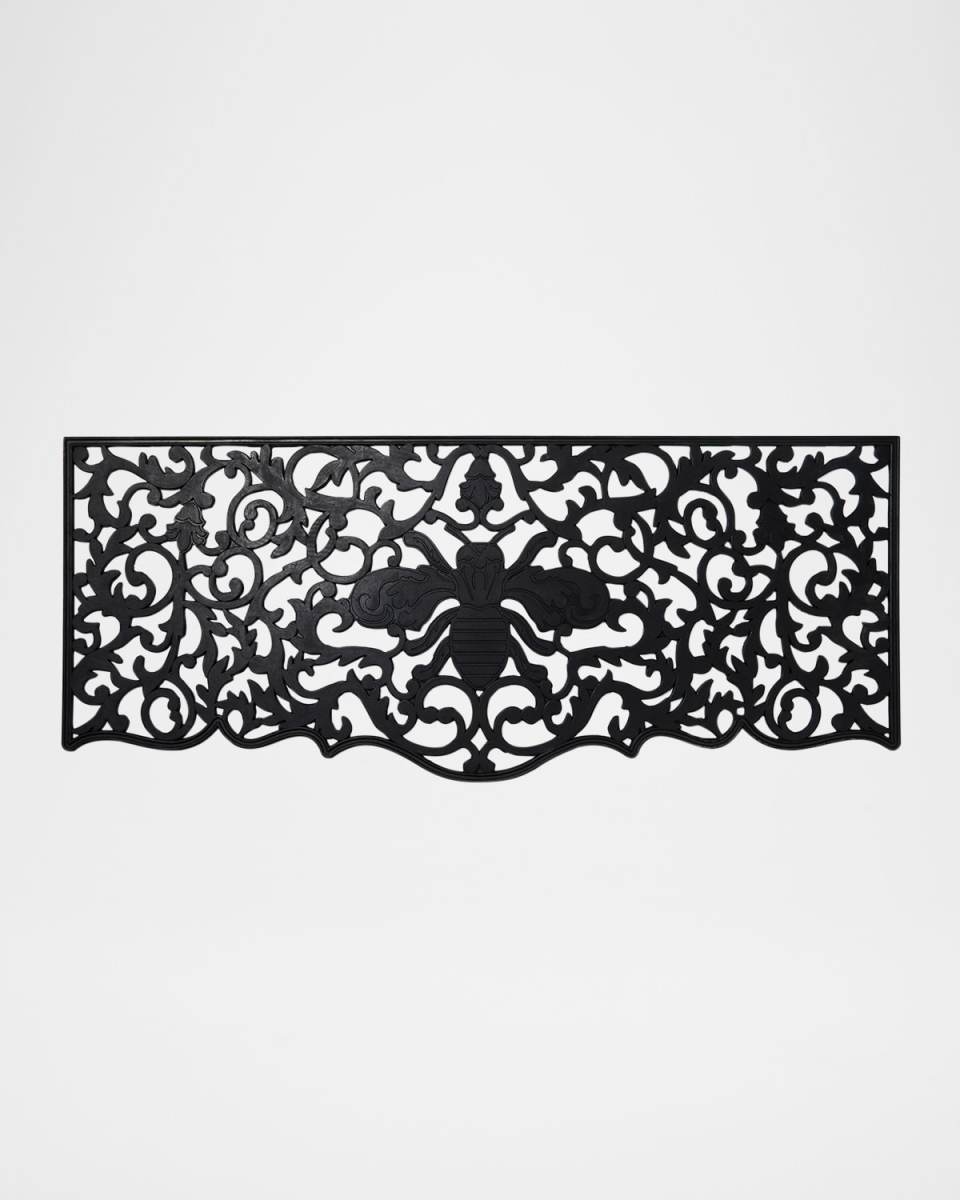 Queen Bee Rubber Double Door Mat